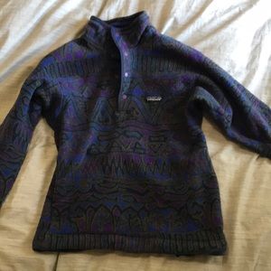 Retro Patagonia Snap-T fleece pullover